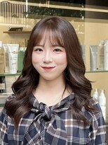 モッズ ヘア 京都店(mod's hair)&nbsp;12くびれレイヤーロングエモージュイメチェンフルバングカット