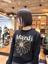 ヒカリス 中崎店(HIKARIS) 切りっぱなしボブ