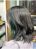 イヤリングカラー～モスグリーン～