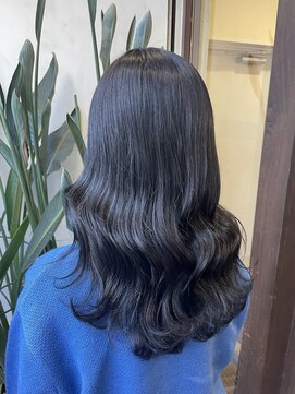 アン ブリーチ(UN BLEACH) 暗めアッシュグレージュカラー♪