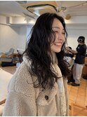 無造作パーマニュアンスパーマくせ毛風パーマ