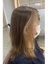 ラメル(RAMEL)&nbsp;白髪率90%のお客様＋フレーミングカラー