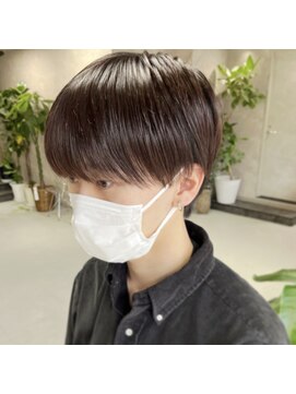 ネアー 新潟(NEER) メンズカット/韓国ヘア/ブリーチなしカラー/メンズパーマ