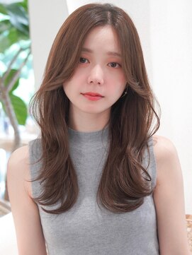 アンアミ シブヤ(Un ami shibuya) 【TOMI】レイヤーカット/ロングヘア/前髪無し