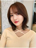 20 代30代40代ナチュラルボブ顔周りボブ大人ショートボブ顔周り