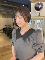 コワファースト 大分(COIFF1RST)&nbsp;アッシュベージュカラー！ショートボブ