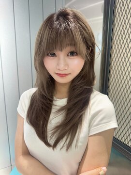 ロンドウル 熊本(Lond ulu) 暗めカラー/レイヤーカット/髪質改善/縮毛矯正/韓国ヘア