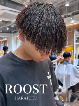 ルースト 原宿店(ROOST) MEN’S HAIR/サーフカール/ツイストスパイラル/髪質改善/原宿