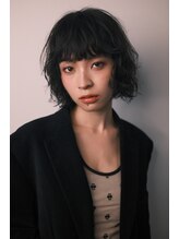 アデプト 金町店(adept) 抜け感たっぷり*くせ毛風ニュアンスボブ