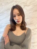 ロンド ルージュ 銀座店(Lond rouge)&nbsp;大人ガーリー/似合わせカット/ミディアムレイヤーカット/銀座