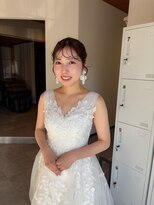 スリーバイザサロン(THREE by the salon)&nbsp;花嫁ヘアメイク