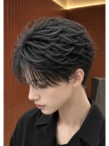 サロウィン 倉敷店(SALOWIN)&nbsp;フェザーパーマ46/メンズ/メンズカット/ニュアンスパーマ/眉毛