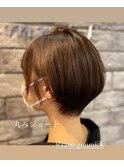 骨格補正立体ショート「登戸髪質改善オージュア」