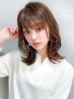 エイミーバイアフロートザガーデン 浦和店(amie by afloat the garden) 抜け感のある大人ミディアムレイヤー【浦和】