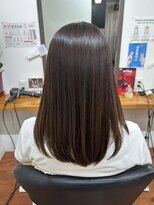 シャポン&nbsp;艶まとまりナチュラルロング☆髪質改善ストレート