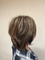 ヘアアンドスパ アブノヴァ(Hair&Spa Abnoba) ミディアムウルフ