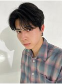 メンズヘア！韓国風シースルーマッシュ　カルマヘア