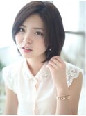 大人可愛い/ショコラアッシュ/ヘルシースタイル/ふんわりカール
