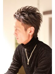 ★Ms hair★mens　otona Black 01