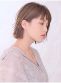 【COLO 吉祥寺 マスミツ】外はねミディアムショートボブ