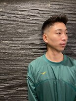 ヒロギンザ 恵比寿店(HIRO GINZA)&nbsp;ツーブロックビジネスショートフェードパーマコンマヘア