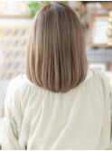 ★大人ハイライトヴェールカラー前下がりロブ20代30代40代★8