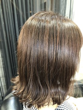 櫛の屋 ラベンダーアッシュ×ハイライト《ラムネhairヒサマツマユミ》