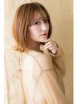 カバーヘア イヴ 戸頭店(COVER HAIR EVE) 外国人風カーキベージュ小顔くびれボブウルフZ戸頭10代20代30代