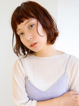 ラフィス ヘアーピュール 梅田茶屋町店(La fith hair pur) 【La fith】オン眉ボブ