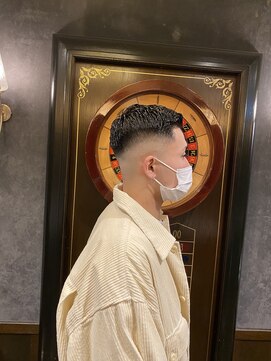 ヒロギンザ 横浜店(HIRO GINZA) スキンフェード濡れパン