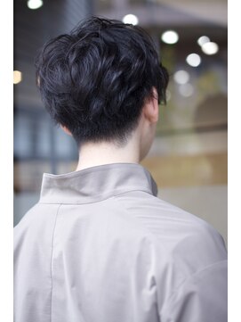 ウィーブス セタガヤ(weaves -SETAGAYA-) メンズマッシュ × ソフトスパイラルパーマ【weaves-SETAGAYA】