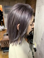 ラフ 難波店(LAFF)&nbsp;#黒髪#ボブルフ#ネビージュ#小顔#ワンレン