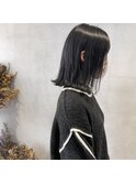 暗髪グレー/アッシュグレー/くすみカラー