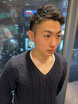 ヒロギンザ 六本木店(HIRO GINZA) ツーブロックイケイケメンズショート