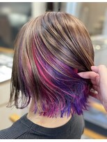 キャラ シャローネ 池袋(Chara Chalone)&nbsp;20代30代大人かわいいボブ/インナーカラー/資生堂カラーミューズ