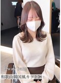 髪が綺麗に見えるヘアスタイル★ラベンダーブラウン