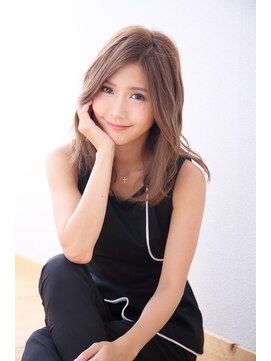 ヘアーズ ベリー 上新庄店(hairs BERRY) BERRY/デザインカラー＿厚めバング＿ローライト＿スリークボブ