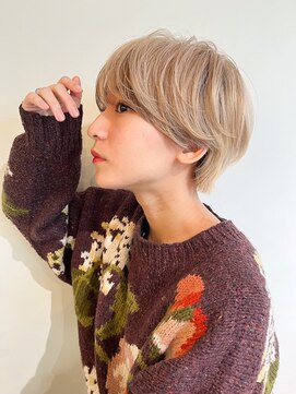 メモリーズ 銀座(Memories) 20代30代40代/ブロンドマッシュショート