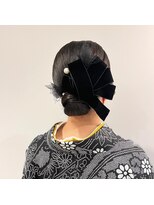 ウルー 自由が丘店(uruu)&nbsp;【着付け＋シニヨン】自由が丘/自由が丘駅/ヘアセット/早朝