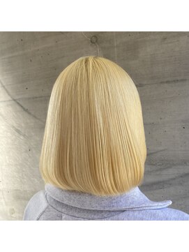 アッシュタカサキ(ash takasaki) ミルクティーベージュダブルカラーインナーカラーケアブリーチ