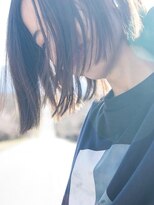 ワク(WAKU)&nbsp;【WAKU】簡単スタイリング切りっぱなしボブ0２似合わせカット