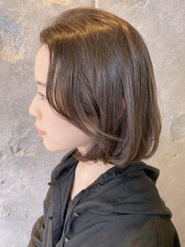 ヘアーデザイン ヴィフ(HAIR DESIGN vif)の写真/毛流れやクセを活かした「自分でもできる」再現性の高いカット技術☆ご自分の手で毎日素敵な髪が作れる♪