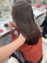 シェノン サントル(CHAINON CENTRE)&nbsp;似合わせカット/フルバング/レッドブラウン