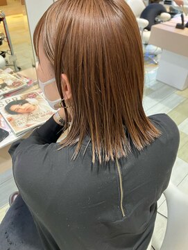 ヘアークラフト アニー 南郷18丁目店(HAIR CRAFT Annie) 軽めの切りっぱなしボブ