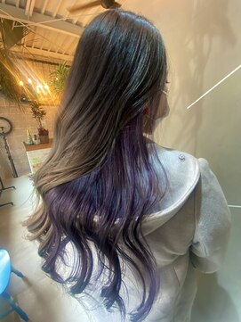 ブルー(BLUE.) ☆インナーパープル☆