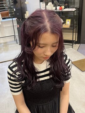 ヘアーアイスカルテット(HAIR ICI QUARTET) 20代30代大人可愛いダブルカラーブリーチハイトーンカラー