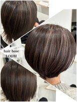 ローム(LOOM)&nbsp;白髪ぼかし（脱白髪染め）×ハイライト