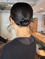 【徳岡】タイトヘア タイトヘアセット モードヘア　カチモリ