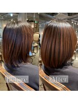 髪質改善と縮毛矯正の専門店 サンティエ(scintiller)&nbsp;縮毛矯正　髪質改善　鹿児島　20代30代40代