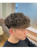 外国人風スペインカール